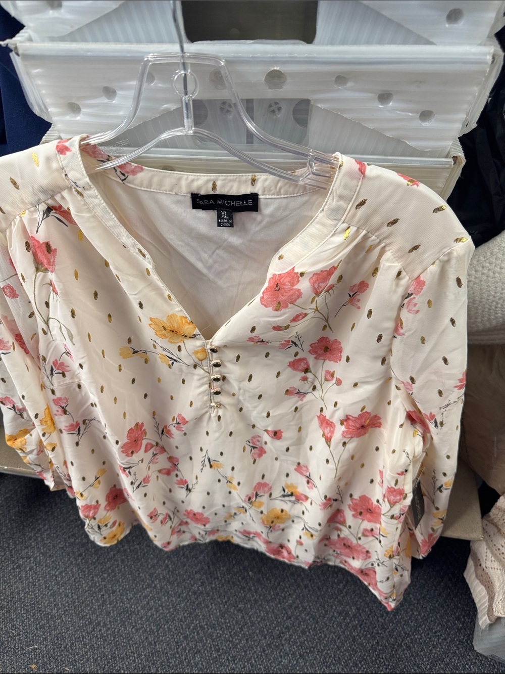 Sara Michelle top xl // 070818